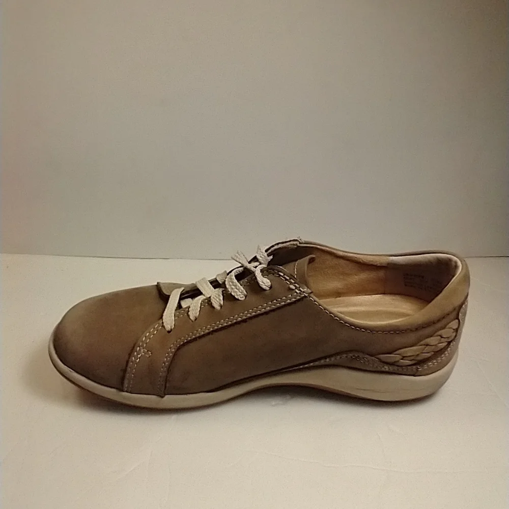 Aetrex Dana Brown Leather Comfort Lace Up Oxford Shoes Women's sz 7